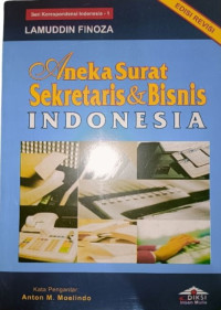 Aneka Surat Sekretaris & Bisnis Indonesia