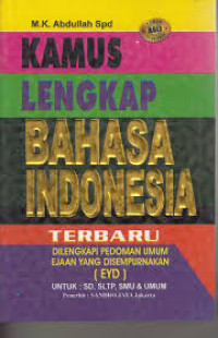 Kamus Lengkap Bahasa Indonesia